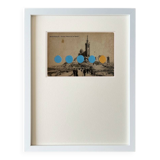 Massilia - Collage on postcard