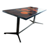 Coffee table 70 signed La Grange - Vallauris