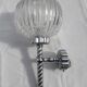 Pair of high-end chrome metal flare wall light  design