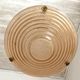 Art Deco suspension basin pink glass Lauris France