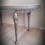 Onyx marble coffee table