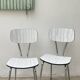 Pair of VINTAGE Formica CHAIRS