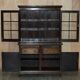 Jacobean Revival library in carved oak
