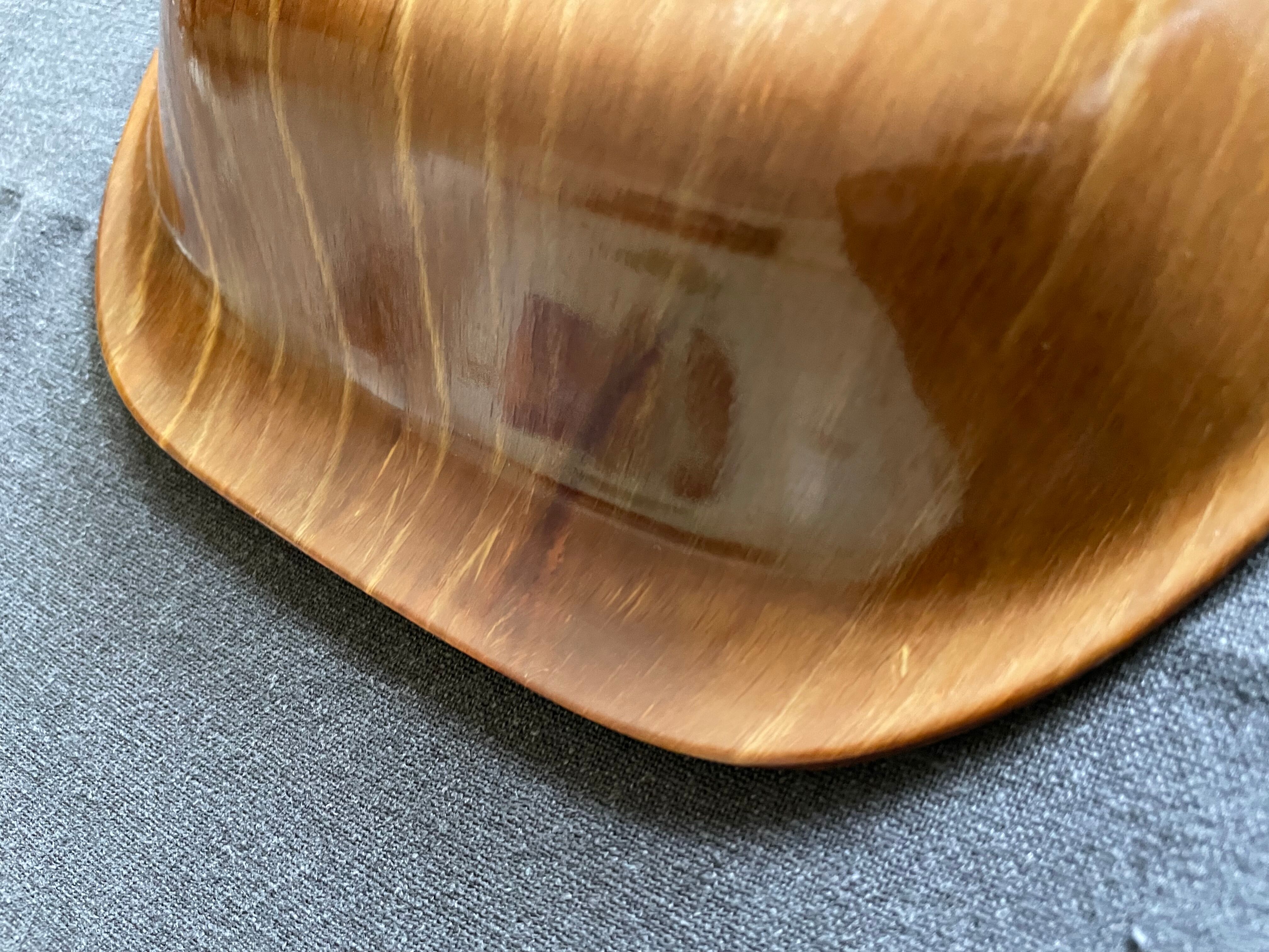 Thermoformed Scandinavian wood dish Gerling Sol Ohligs