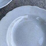 Set of 6 old Maestricht soup plates