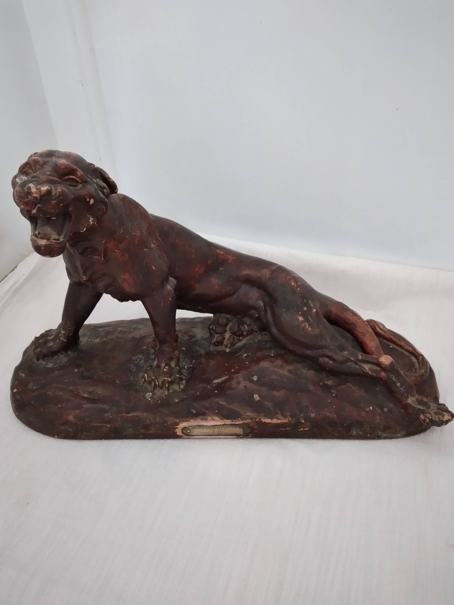 Animal sculpture by Emile Rouff