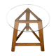 Table bois tripode vintage