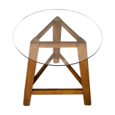 Table bois tripode vintage