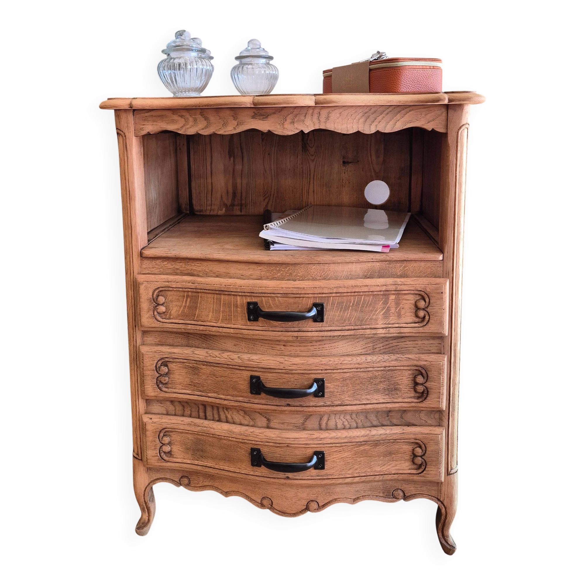 Antique bedside table