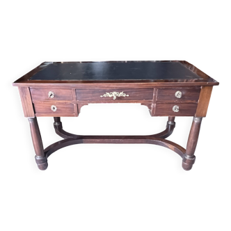 Empire Style Mahogany Flat Desk