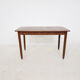 Mid-century teak extendable dining table, Netherlands 1950's