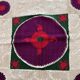 Vintage hand-embroidered tablecloth 129x132 cm