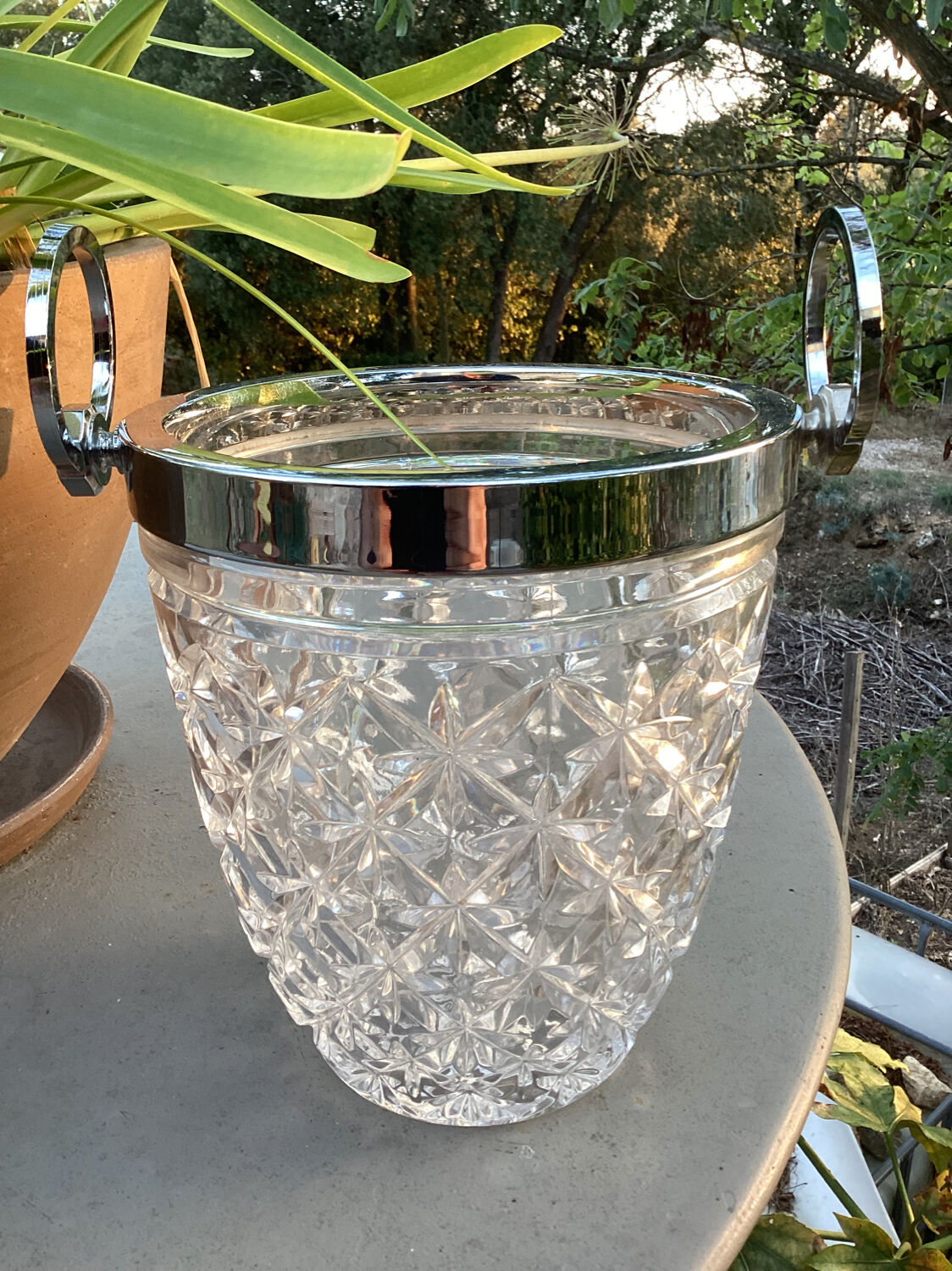 Seau à champagne vintage