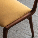 Set of 4 boomerang dining chairs by Alfred Christensen, Denmark 1960