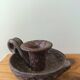Candle holder by the ceramist Jean Austruy from the 1970s.