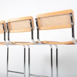 3 tabourets de bar vintage Cesca, Marcel Breuer, années 70