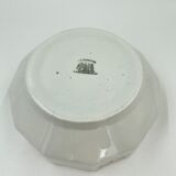 Art Deco salad bowl earthenware of Saint-Ghislain