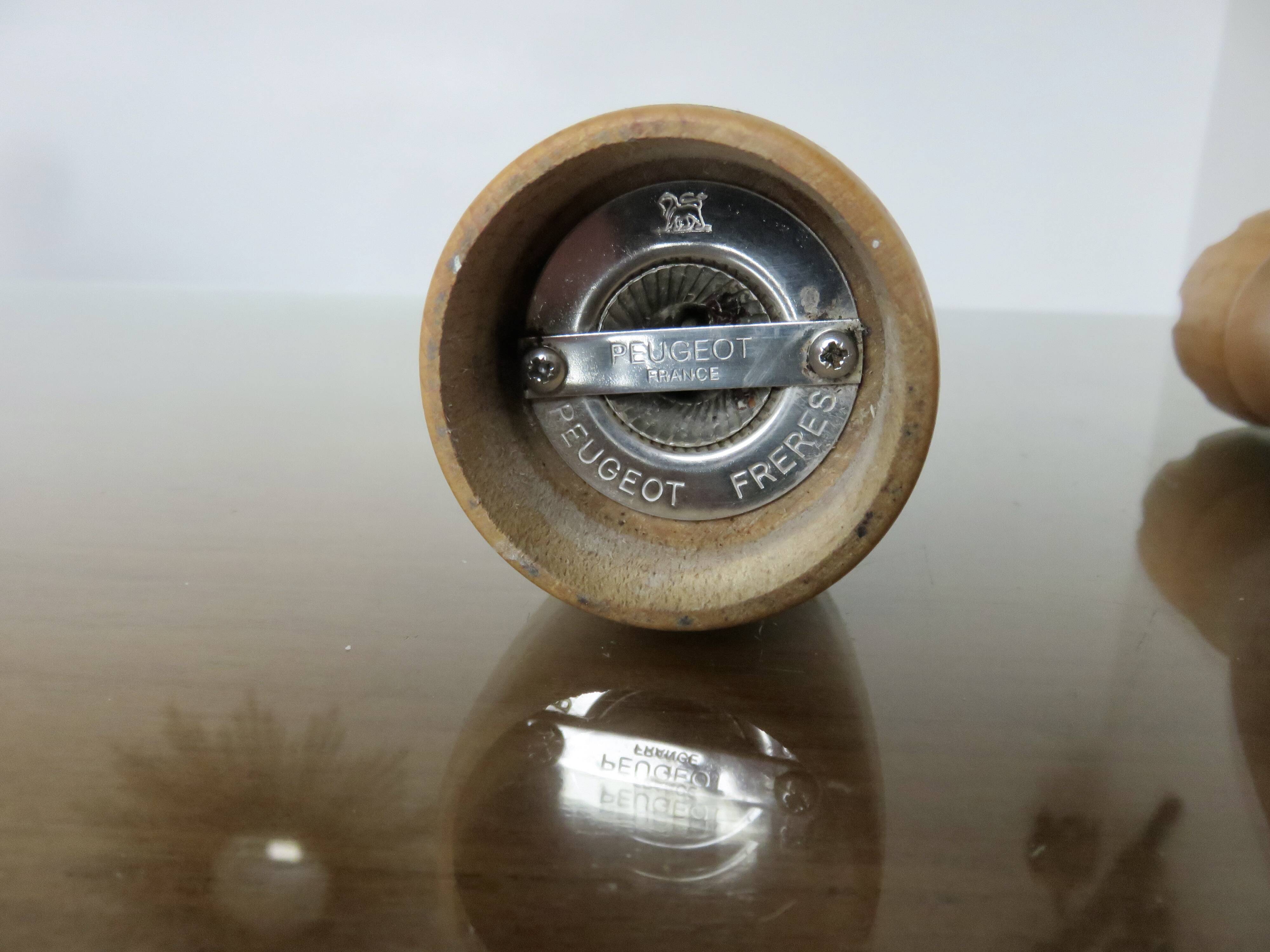 “Peugeot Frères” pepper and salt mill duo