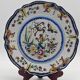 Paire d'assiettes en faïence de Nevers signées Félicien Cottard entre 1898 et 1908