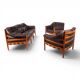 Coja Living Room Set by Sven Ellekaer – 3-Seater Sofa and 2 Lounge Chairs i