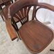Set of 4 Vintage Bentwood Dining Chair: Mid-Century Thonet Style Armchair