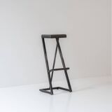 Set of two prototype bar stools from the 1950s.