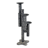 Brutalist floor candlestick