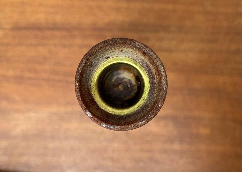 Mid-Century Danish Teak Tulip Candle Holder, 1960s