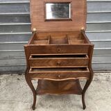 Louis XV style mahogany dressing table