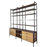 Wangregal selbststehende Regalwand