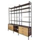 Wangregal selbststehende Regalwand