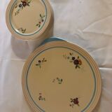 Longchamp Earthenware Cake Service Handmade Bagatelle Model