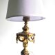 Belgian bronze lamp in Neoclassical style (circa 1910 - 1920)