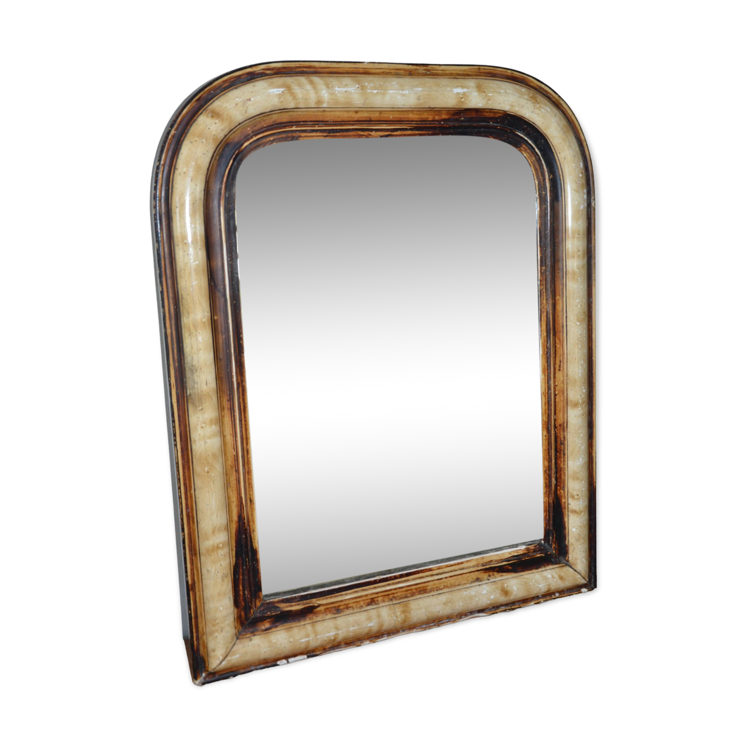 Ancien miroir Louis Philippe 58/47 cm