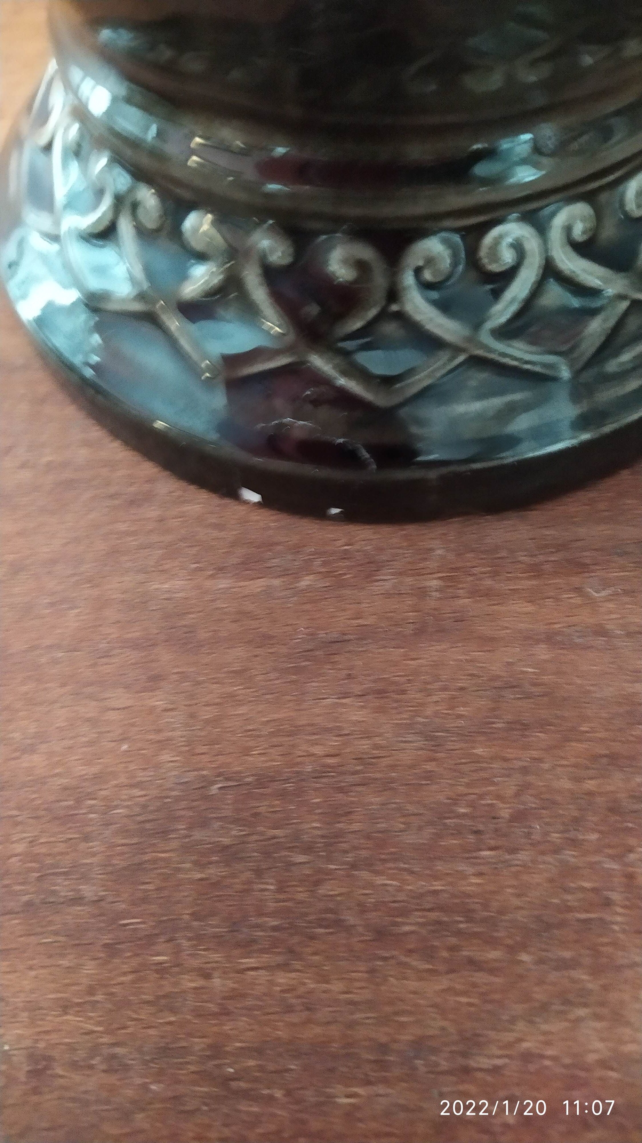 Large art deco ceramic vase form Amphora