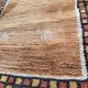 Vintage carpet Persian Gabbeh 84x194 cm