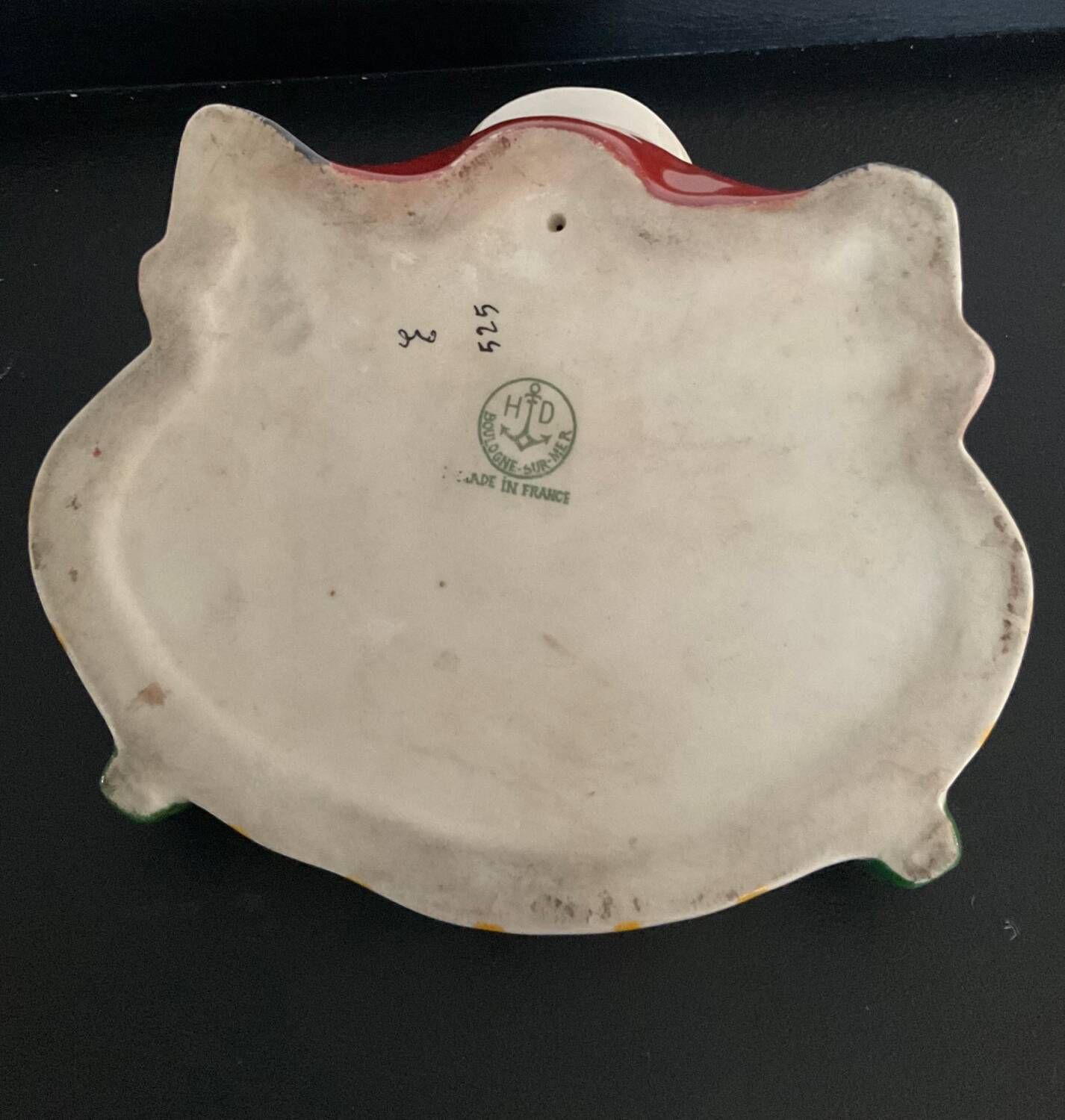 Vintage porcelain pocket empty France
