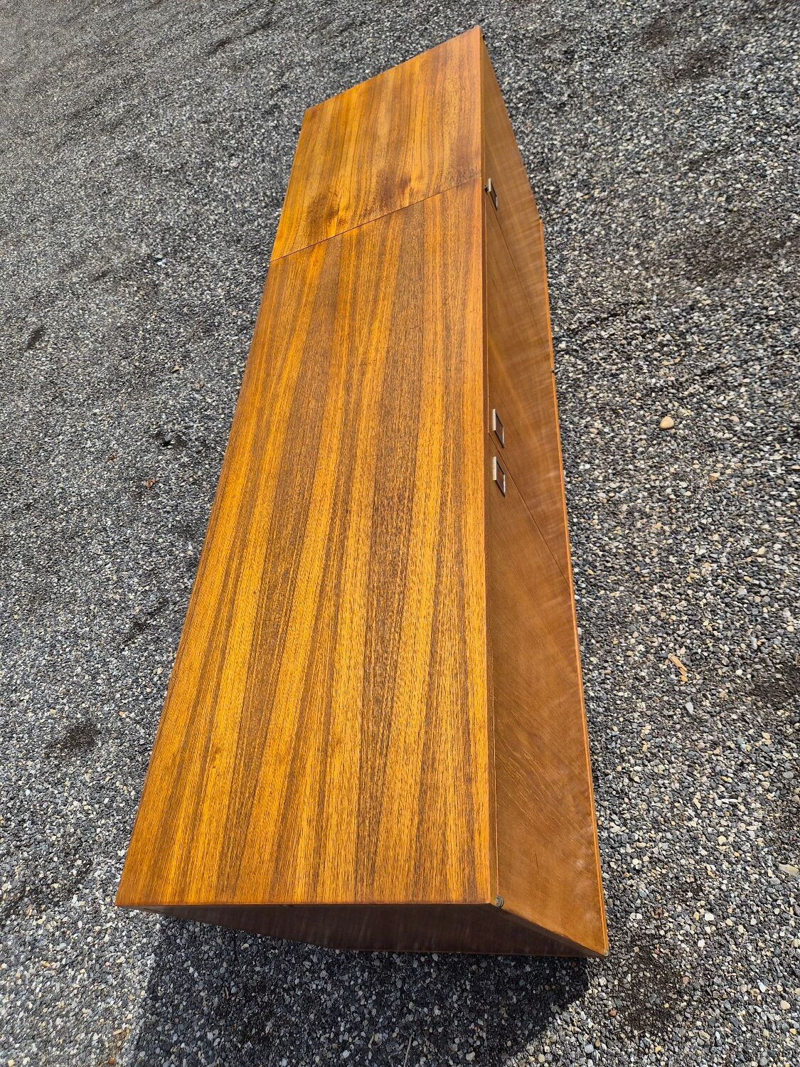 Vintage teak enfilade – Minimalist design – 1970s