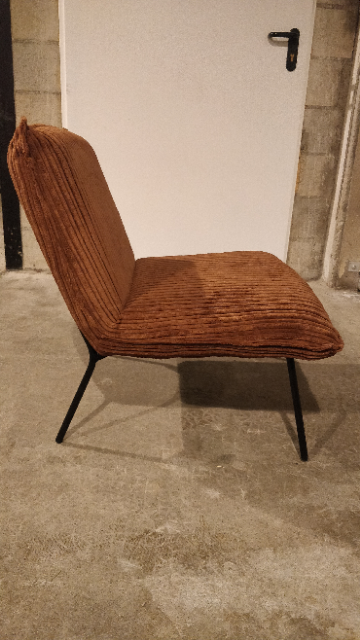 Corduroy chair