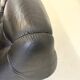Black leather Nuvolone modular lounge sofa Rino Maturi for Mimo Padova