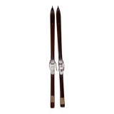 Wooden skis