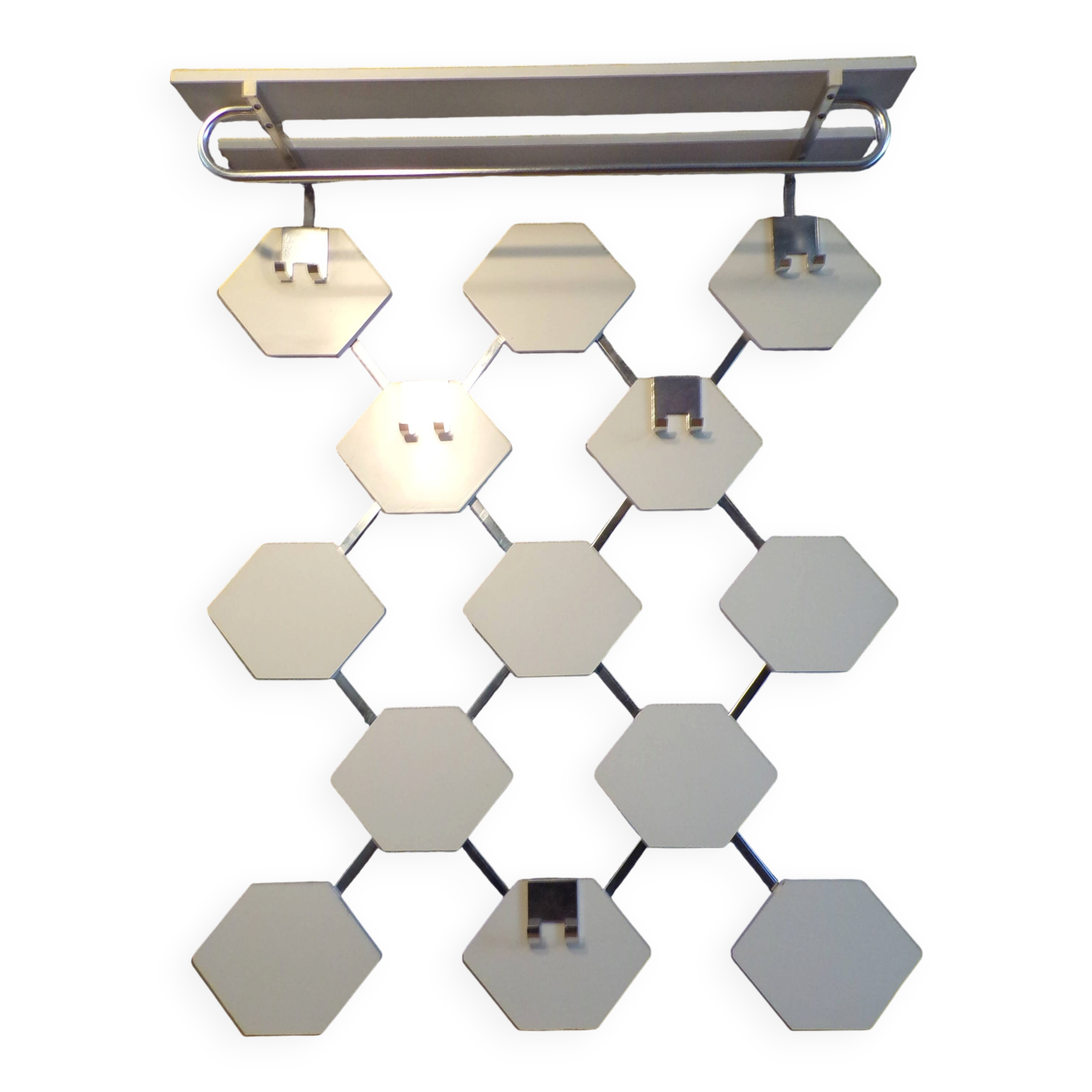 Scandinavian wall coat rack