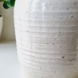 Speckled stoneware pitcher