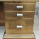 desk design RODOLFO DUBARRY covered brass decor desk brass