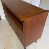 Vintage sideboard with compass feet