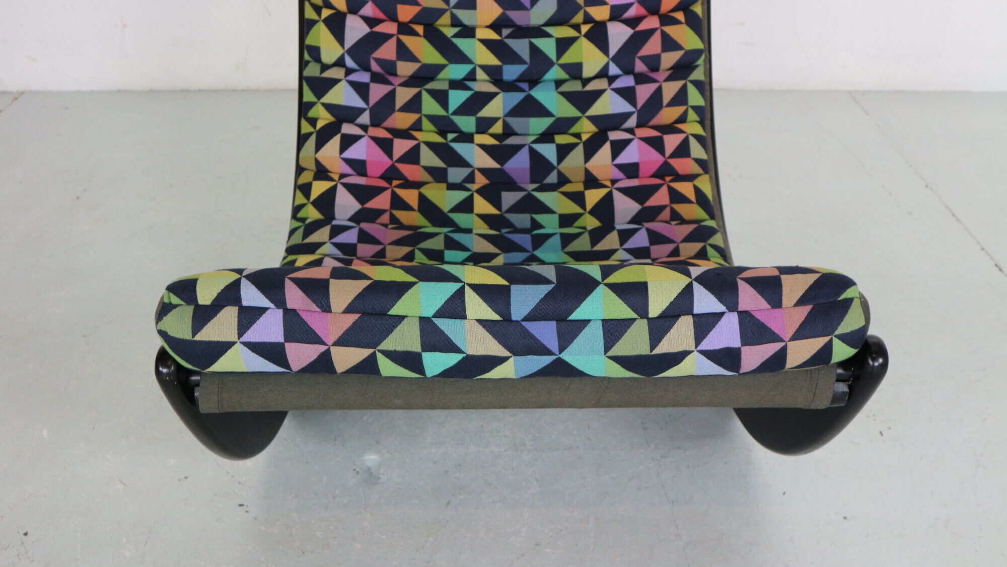 Verner Panton "Relaxer 2" Rocking Chair by Rosenthal, 1970s Denmark