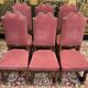 Set of 6 Renaissance - Louis XIII chairs in oak