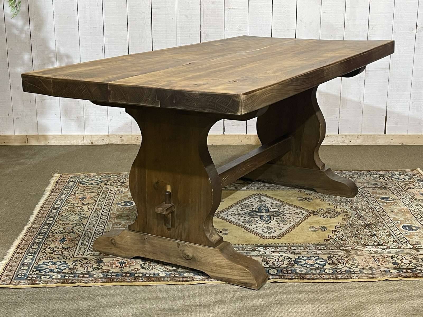 70s elm monastery table