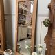 Miroir en pied en chêne