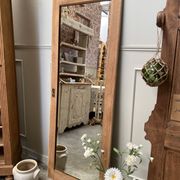 Miroir en pied en chêne